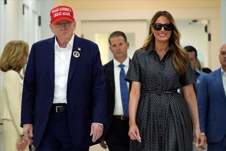 Melanija Tramp, Donald Tramp