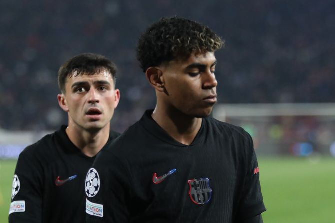 FK Crvena zvezda - FK Barselona, Lamin Jamal FK Crvena zvezda - FK Barselona, Lamin Jamal