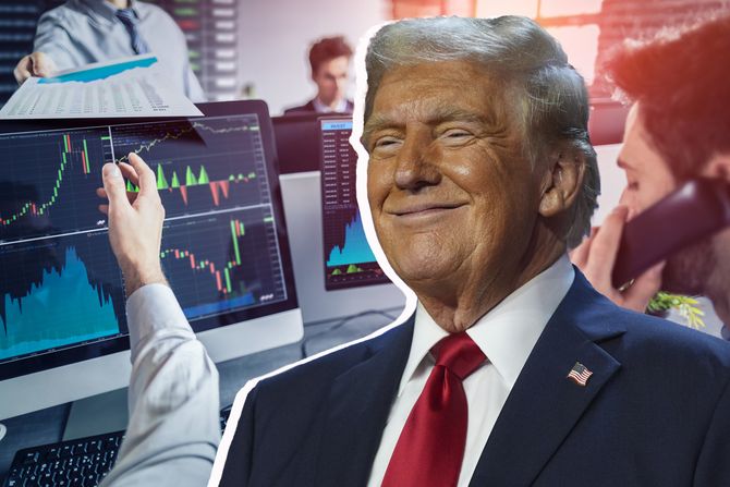 Berza, Donald Tramp Berza, Donald Tramp