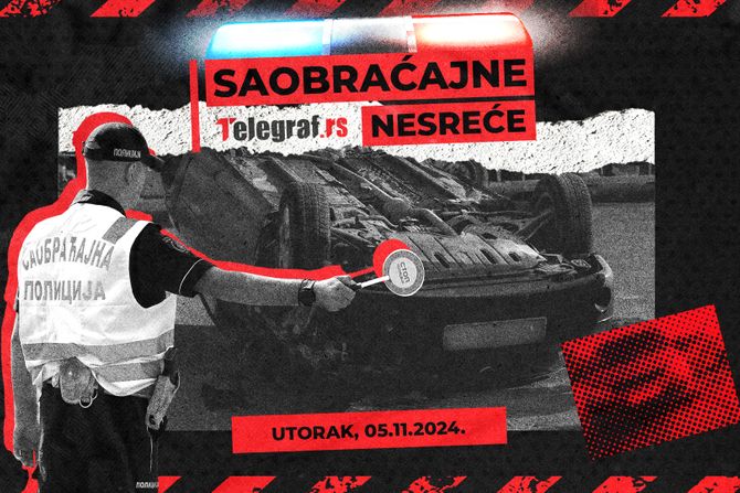 Saobraćajne nesreće hronika 5. novembar