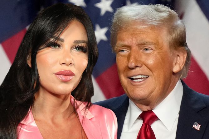 Stanija Dobrojević i Donald Tramp Stanija Dobrojević i Donald Tramp