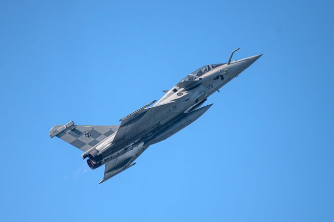 Hrvatska Francuska vežba Rafale