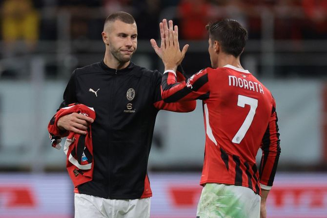 Strahinja Pavlović, Alvaro Morata Strahinja Pavlović, Alvaro Morata