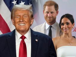 donald tramp i megan markl i hari