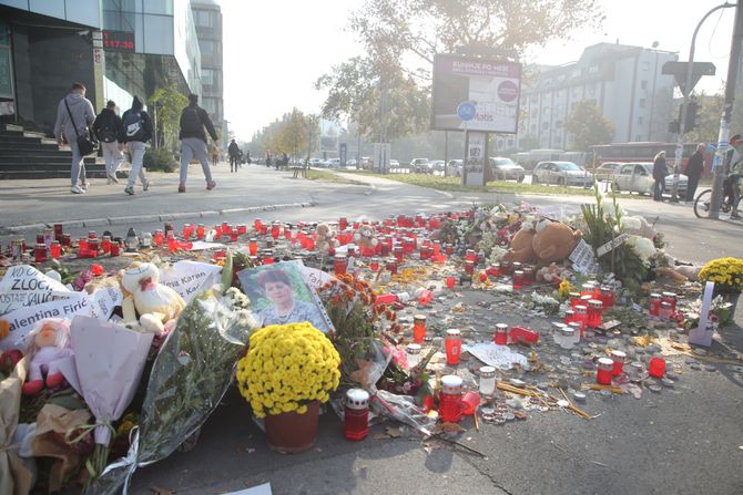 Železnička stanica, Novi Sad sedam dana posle tragedije