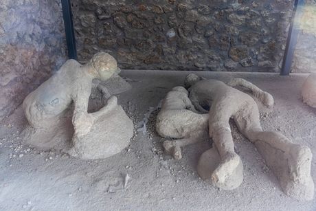 Pompeja, gipsani odlivci