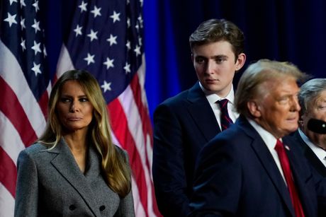 Donald, Melanija i Baron Tramp Donald, Melanija i Baron Tramp