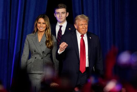 Donald, Melanija i Baron Tramp Donald, Melanija i Baron Tramp