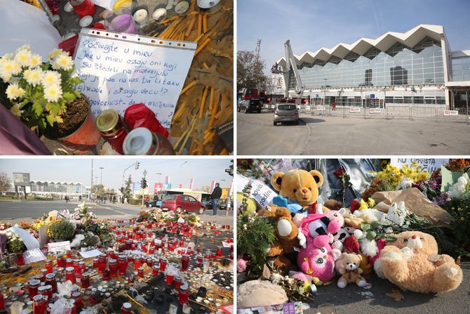 Železnička stanica, Novi Sad sedam dana posle tragedije