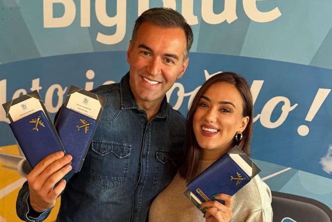 Big blue premium putnik Nemanja Velikić i Mirjana Bačkonja