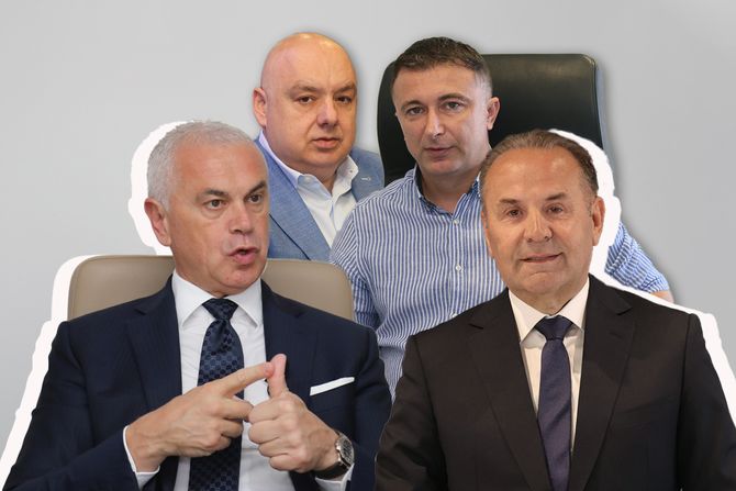 Zvezdan Terzić, Rasim Ljajić, Dragoljub Zbiljić i Vladimir Matijašević