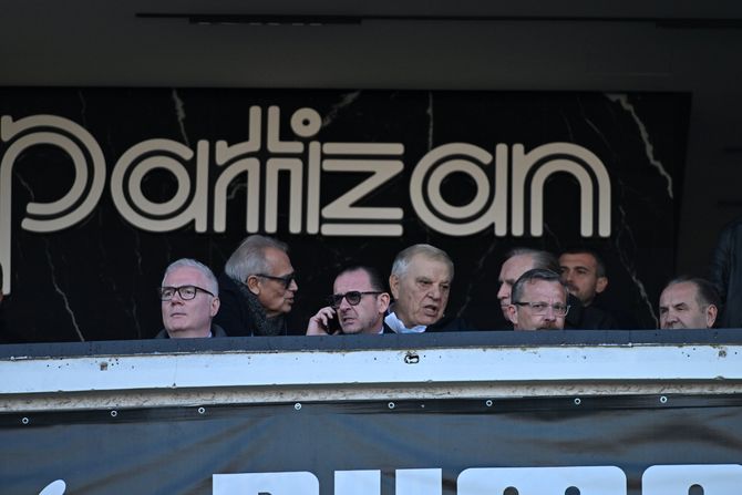 Loža FK Partizan - FK Radnički 1923