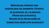 Imate IQ genija ako rešite ovu jednostavnu zagonetku sa sladoledom: Evo zašto su mnogi ostali frustrirani