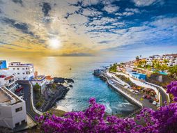 Puerto de Santiago city, Tenerife, Canary island, Spain