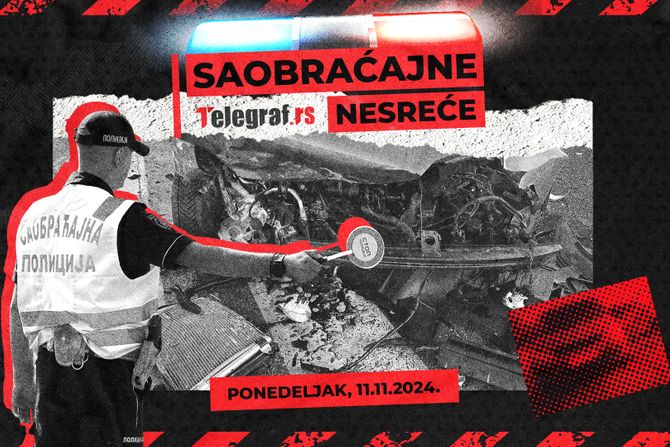 Saobraćajne nesreće hronika 11. novembar