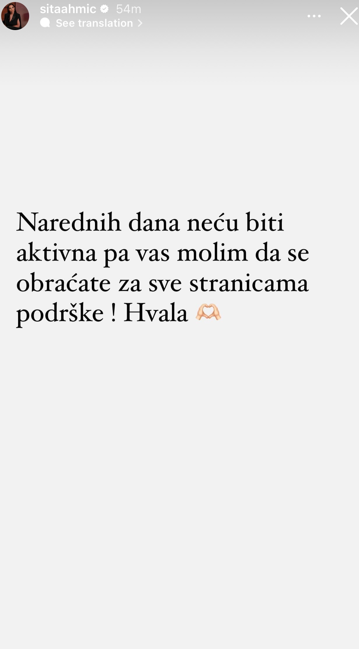 Hitno saopštenje Site Ahmić nakon tragedije u porodici, tiče se Aneli: "Molim vas, narednih dana..."