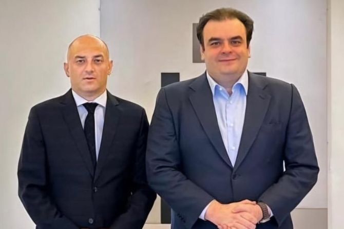 Nikola Nedeljković i Kirjakos Pijerakakis Nikola Nedeljković i Kirjakos Pijerakakis