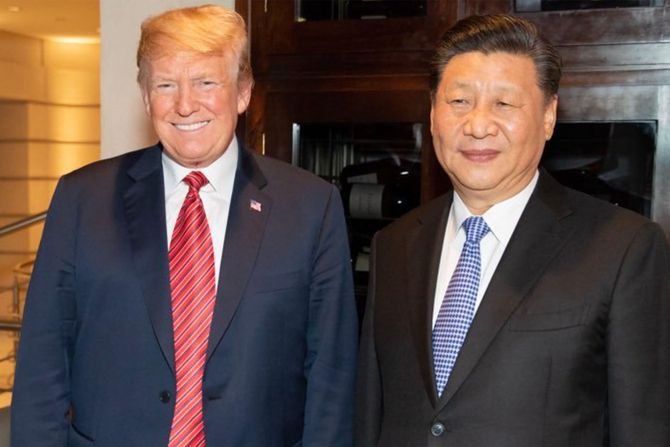 Donald Tramp i Si Đinping Donald Tramp i Si Đinping