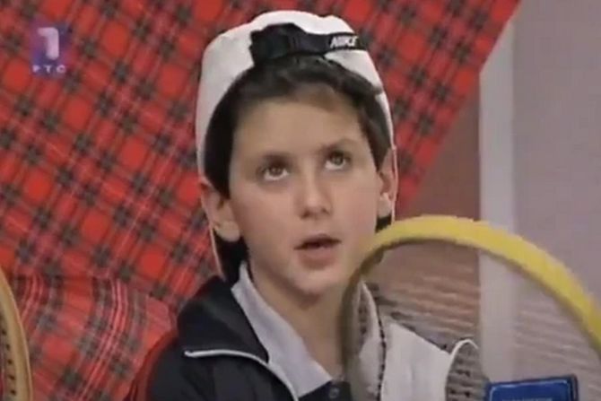 Novak Đoković dete Novak Đoković dete