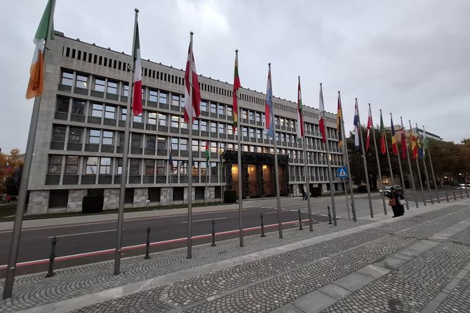 Ljubljana, Slovenija, zgrada parlamenta Ljubljana, Slovenija, zgrada parlamenta