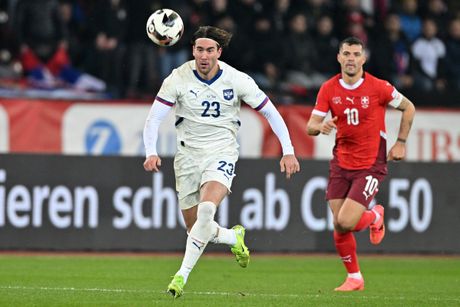 Fudbalska reprezentacija Srbije, Srbija - Švajcarska, Dušan Vlahović Fudbalska reprezentacija Srbije, Srbija - Švajcarska, Dušan Vlahović