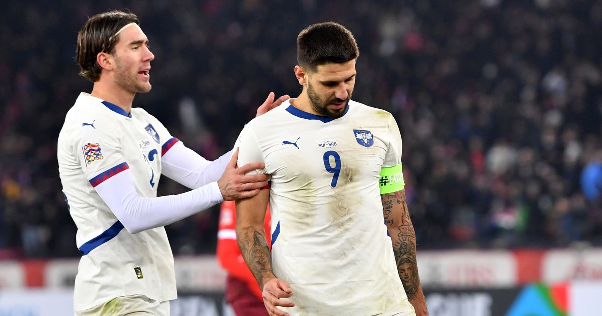 Mitrović: Nismo zaslužili da izgubimo! Vlahović: Pokazali smo da možemo sa svima - Telegraf.rs