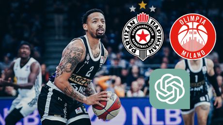 KK Partizan - KK Olimpija Milano, Chat GPT