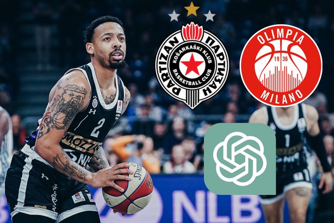 KK Partizan - KK Olimpija Milano, Chat GPT