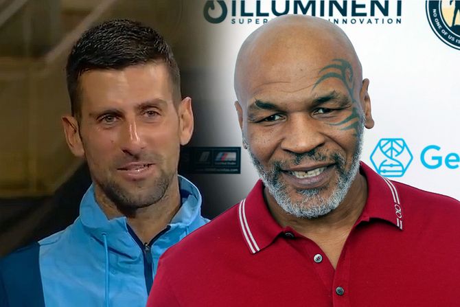 novak djokovic majk tajson novak djokovic majk tajson