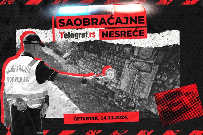 Saobraćajne nesreće za 14.11