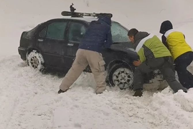 sneg, Golija sneg, Golija