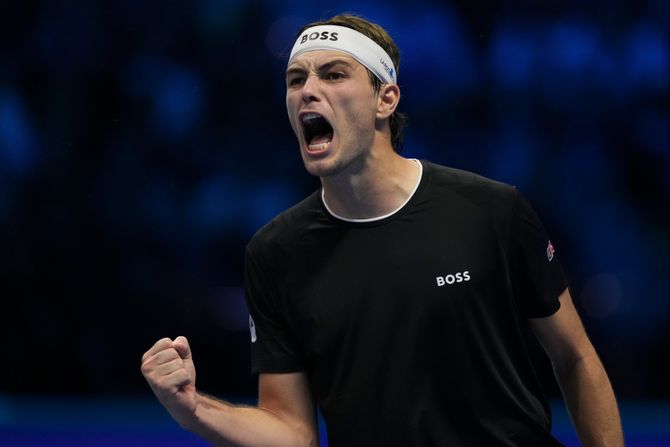 Tejlor Fric, Aleksander Zverev Tejlor Fric, Aleksander Zverev