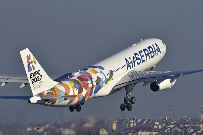 Air Serbia Airbus A330 EXPO