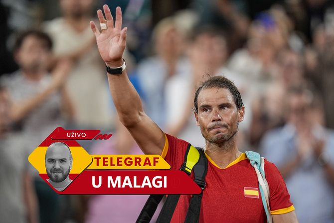 rafael nadal telegraf u malagi milos becagovic