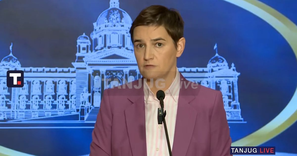 Obraćanje Ane Brnabić iz Narodne Skupštine