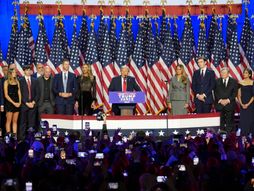 Donald Tramp porodica izborna noć pobeda