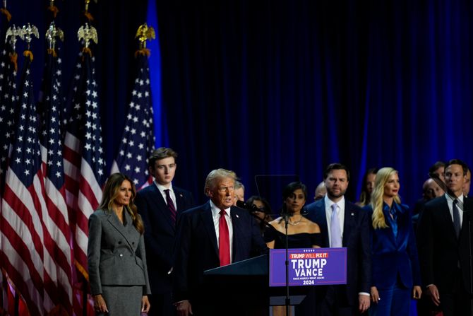 Donald Tramp porodica izborna noć pobeda Donald Tramp porodica izborna noć pobeda