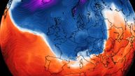 Stiže nevreme: Pogledajte snimak "borbe" hladnog i toplog vazduha, i prodora POLARNOG i do Srbije