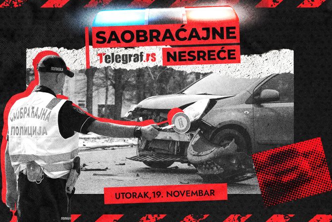 Saobraćajne nesreće hronika 19. novembar