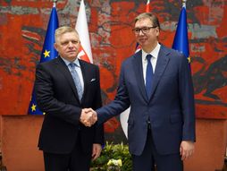 Aleksandar Vučić i premijer Slovačke Robert Fico
