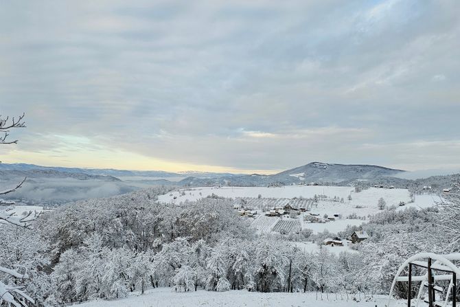 Sneg, zima, zapadna Srbija