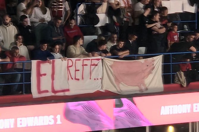 El Reff, Zvezda - Partizan, navijači