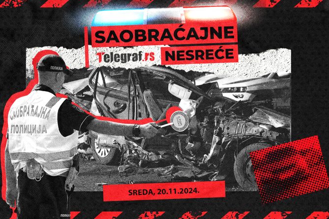 Saobraćajne nesreće hronika 20. novembar