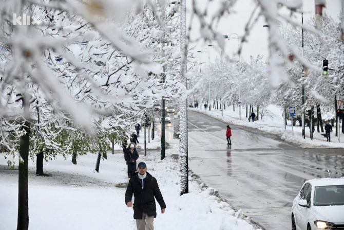 Sarajevo, sneg