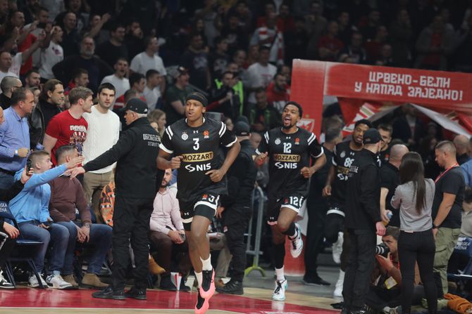 Košarka derbi Evroliga KK Crvena Zvezda KK Partizan Košarka derbi Evroliga KK Crvena Zvezda KK Partizan