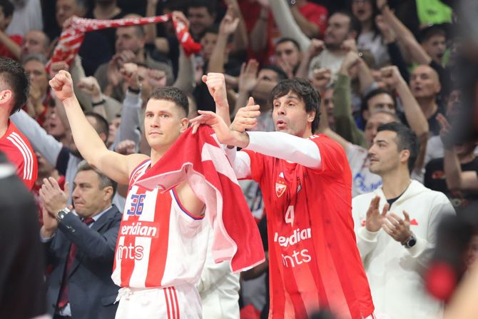 Košarka derbi Evroliga KK Crvena Zvezda KK Partizan