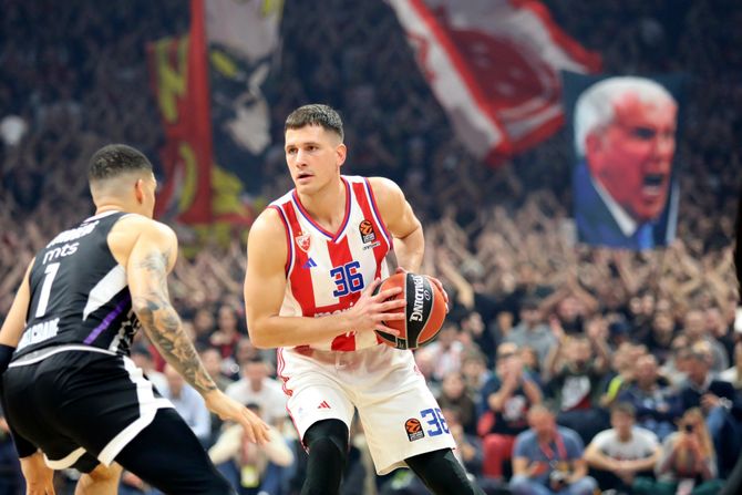 Košarka derbi Evroliga KK Crvena Zvezda KK Partizan