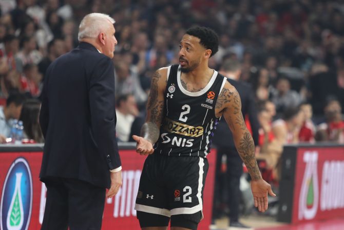 Košarka derbi Evroliga KK Crvena Zvezda KK Partizan Košarka derbi Evroliga KK Crvena Zvezda KK Partizan