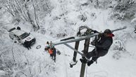 Gale-force winds and snow create chaos across Serbia: EDS working hard to repair electricity grid