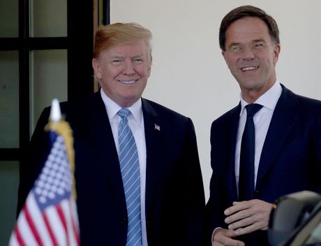 Donald Tramp i Mark Rute,  Donald Trump i Mark Rutte Donald Tramp i Mark Rute,  Donald Trump i Mark Rutte